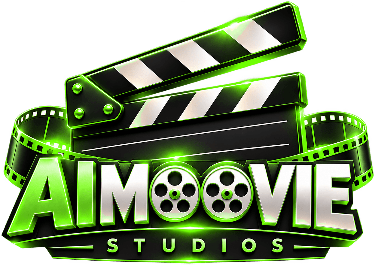 AIMoovie Studios logo in AIMoovies green